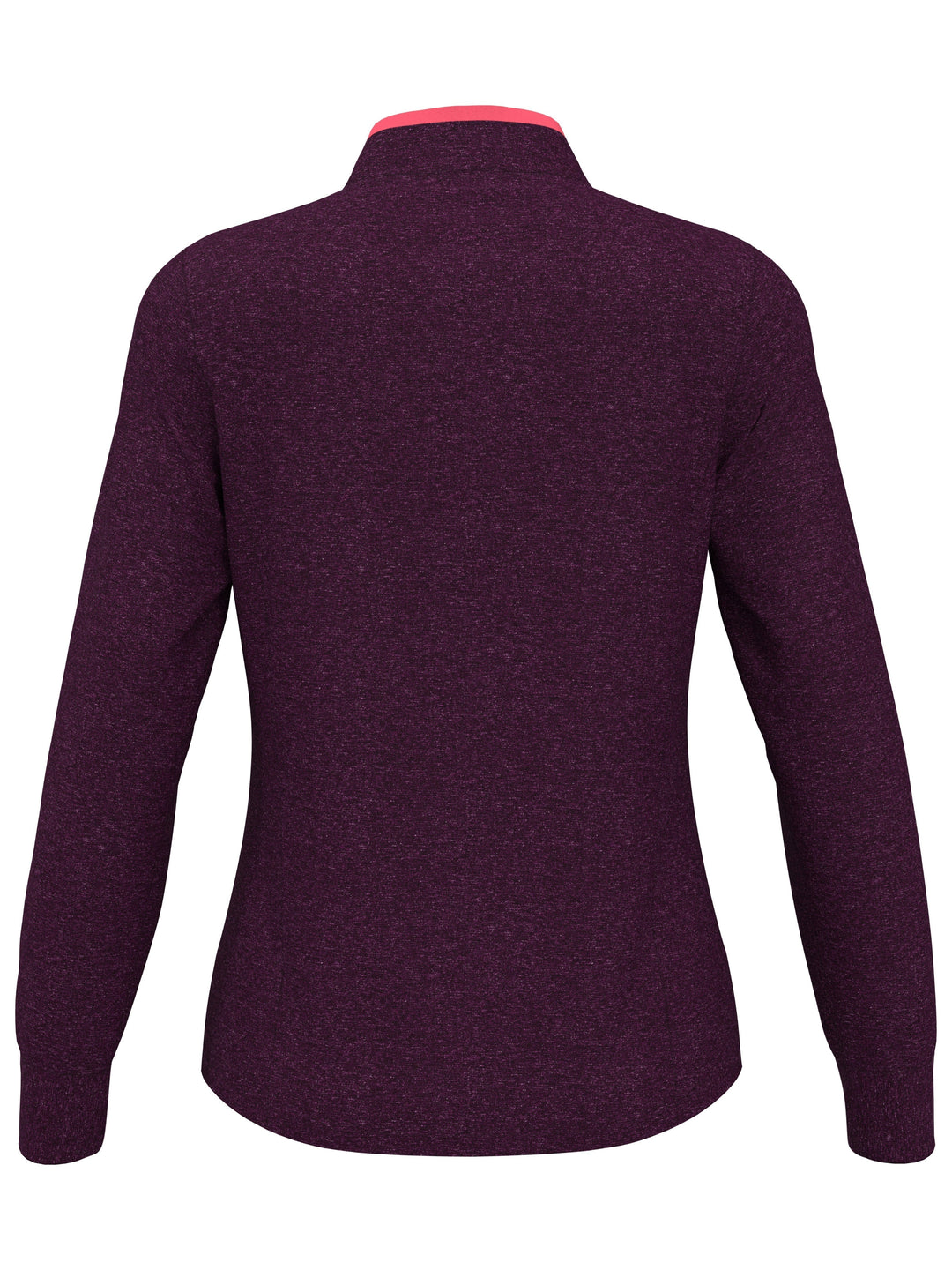 Quarter Zip Golf Sweater (Pickled Beet Htr) 
