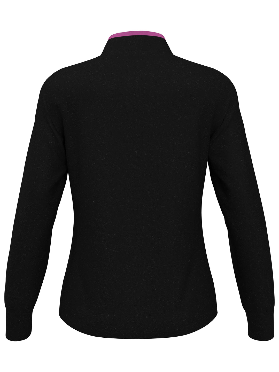 Quarter Zip Golf Sweater (Caviar Heather) 