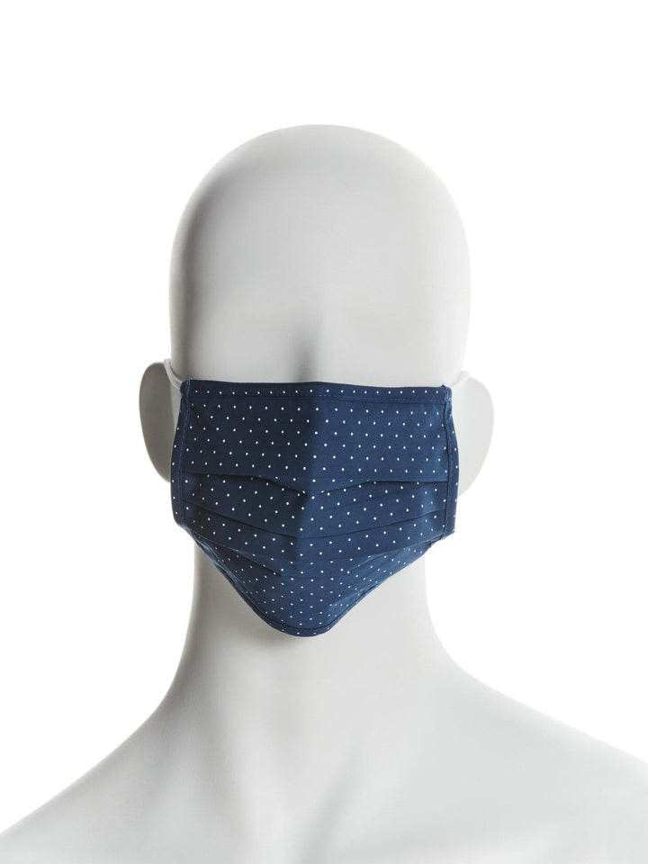 Poplin Print 3 Pack Pleated Face Mask