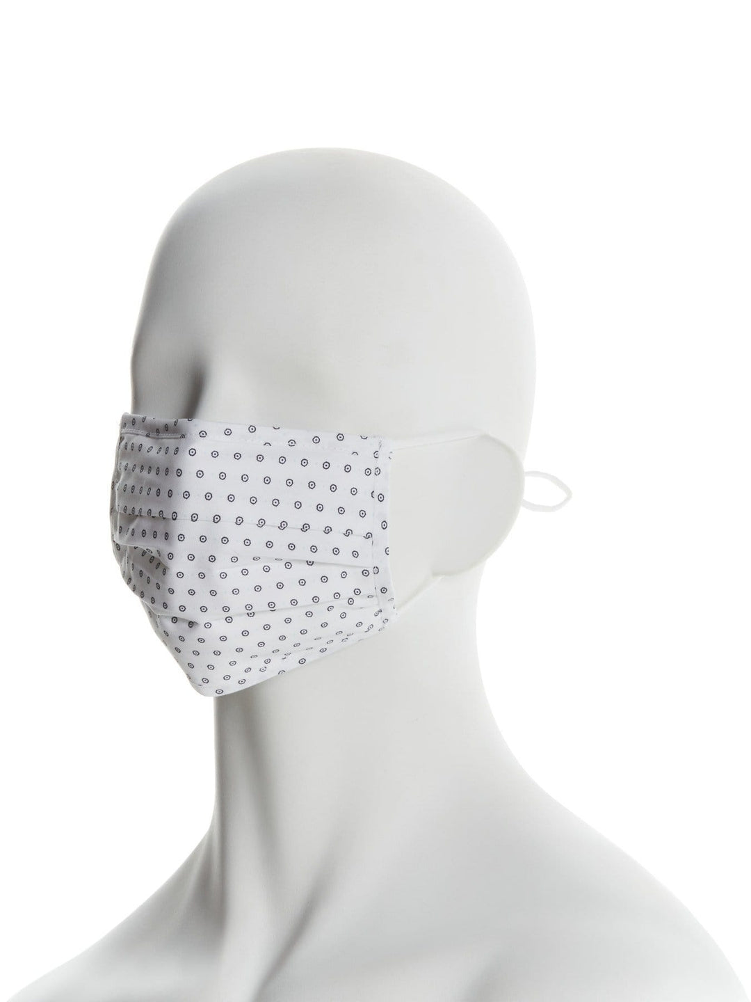 Poplin Print 3 Pack Pleated Face Mask
