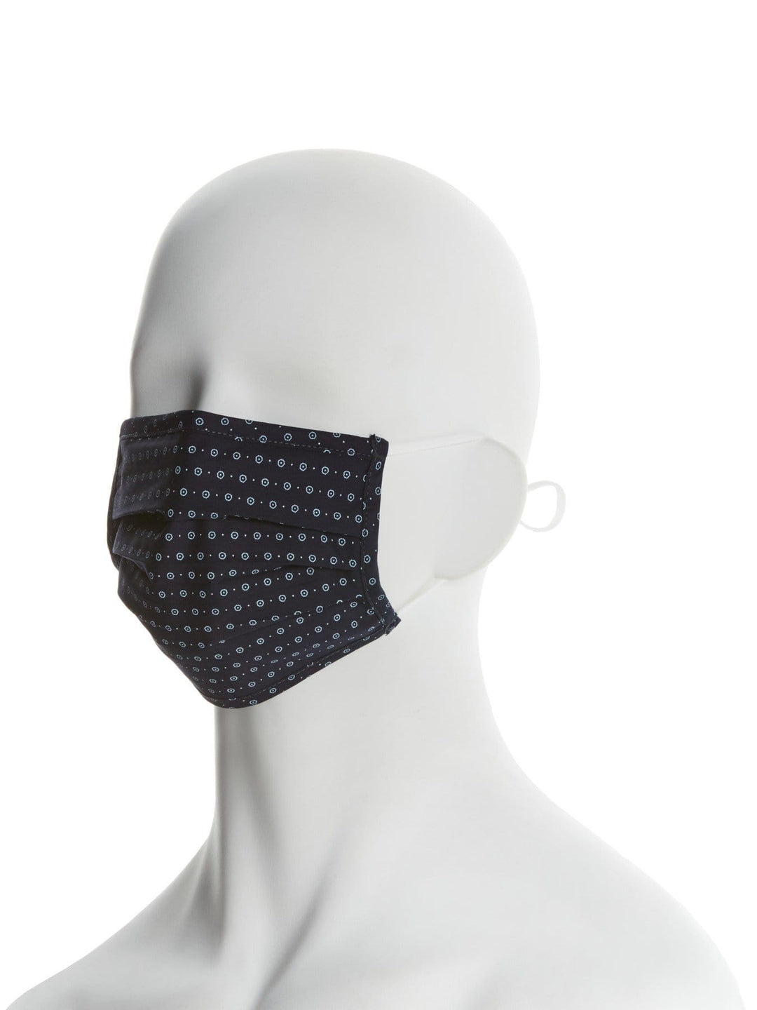 Poplin Print 3 Pack Pleated Face Mask