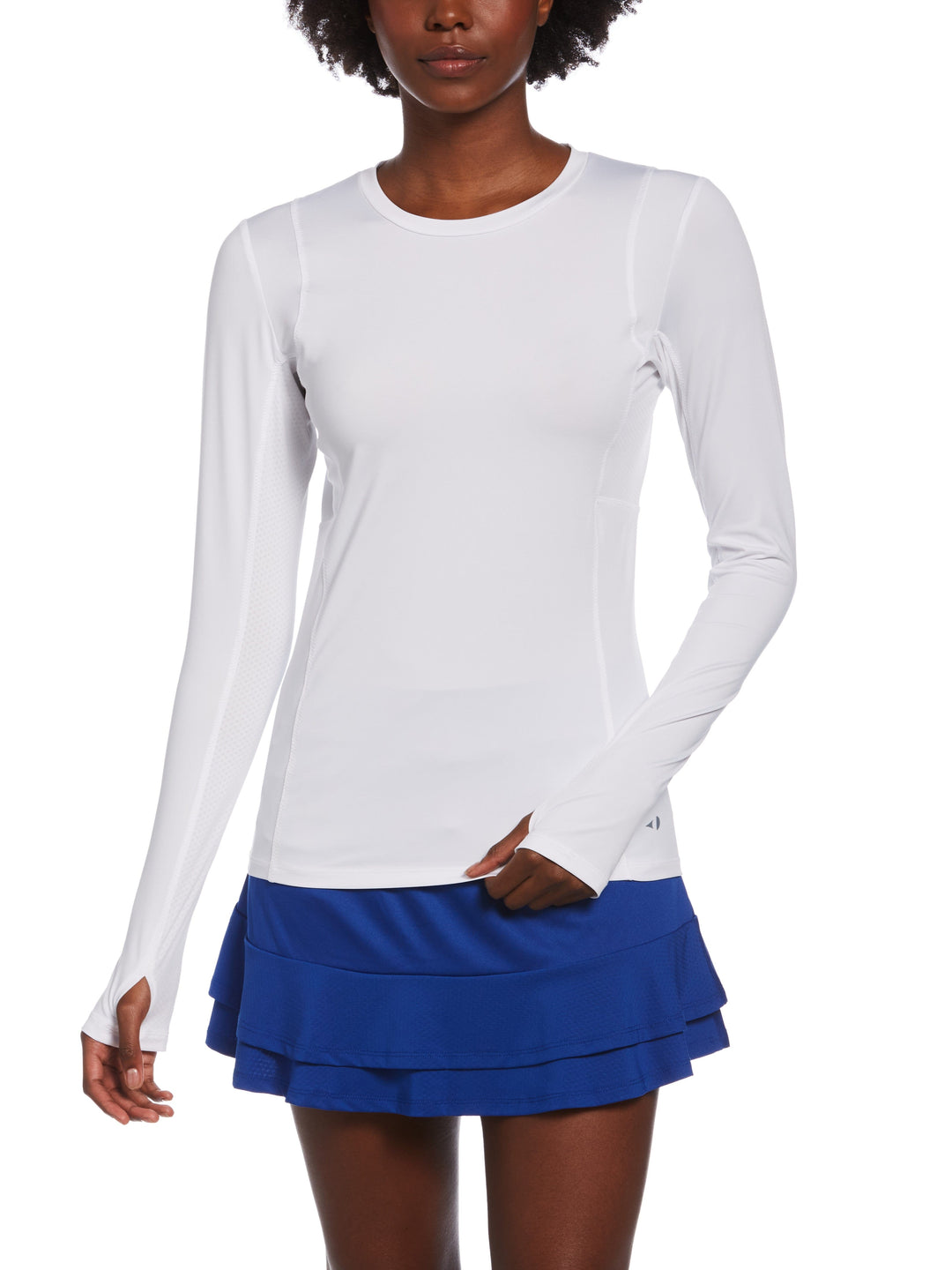 SENT TO STORE - Women's Fashion Sun Protection Tennis Shirt with Thumbholes