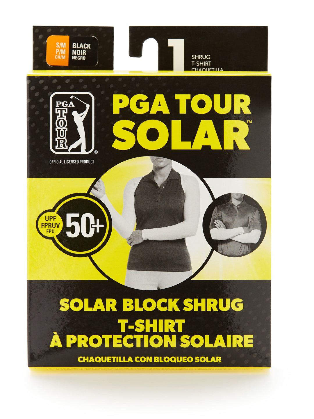 Solar Block Golf Shrug (Caviar) 