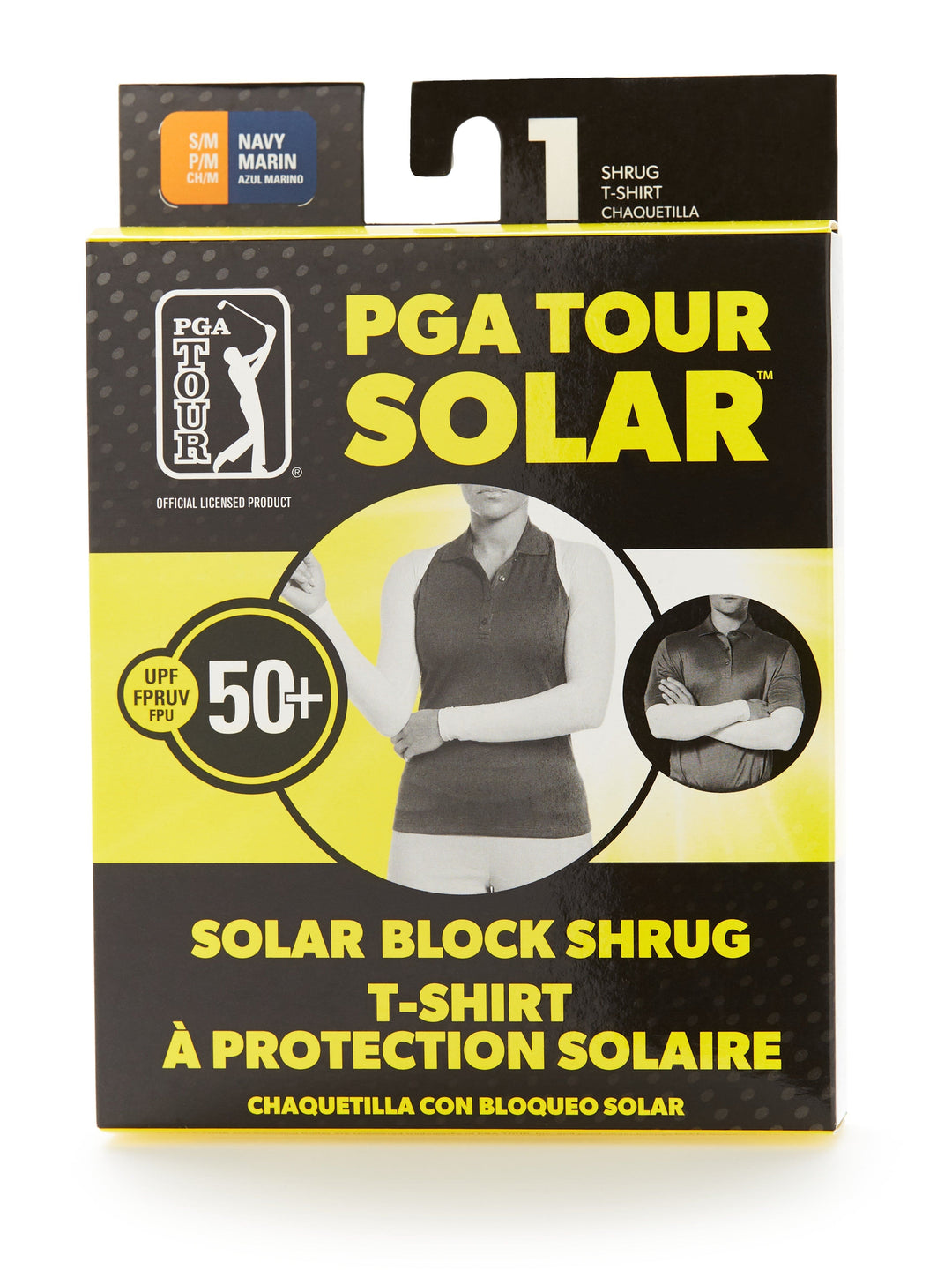 Solar Block Golf Shrug (Peacoat) 