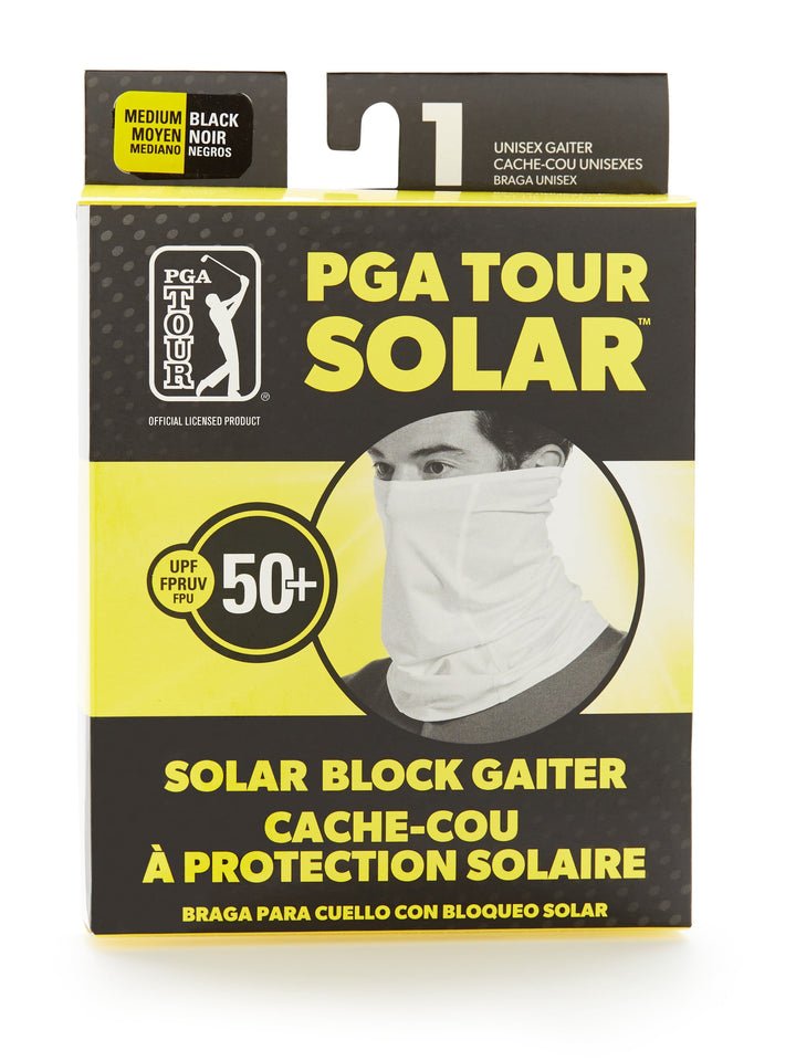 Solar Block UV Neck Gaiters (Caviar) 