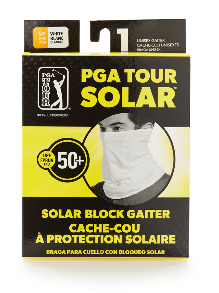 Solar Block UV Neck Gaiters (Bright White) 