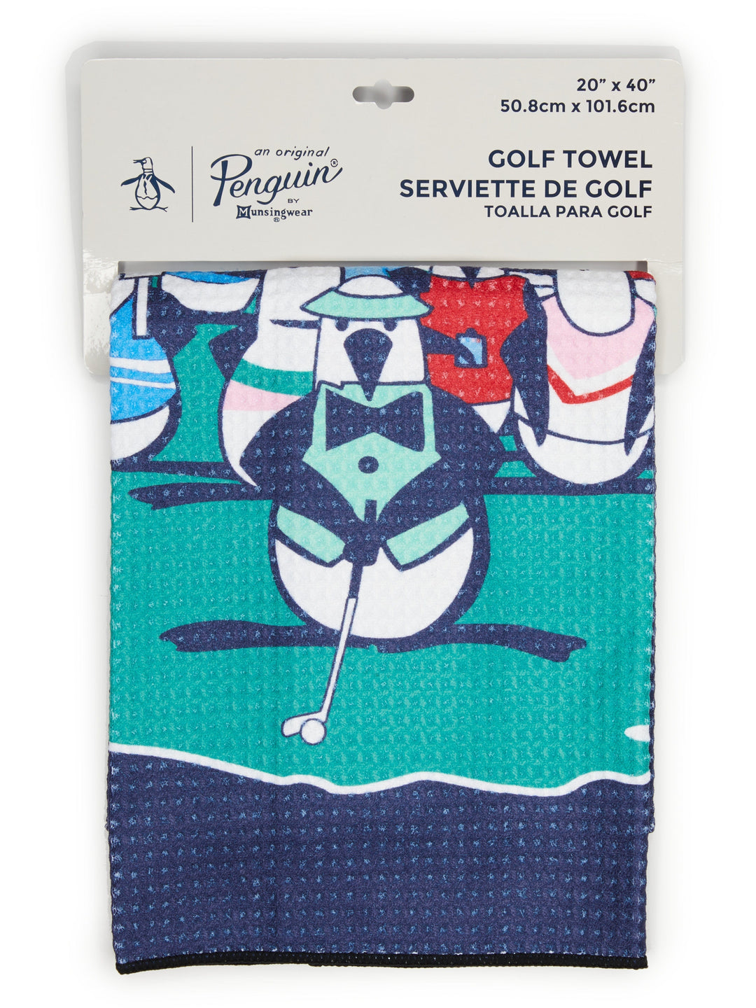 Waffle Pete Golf Towel