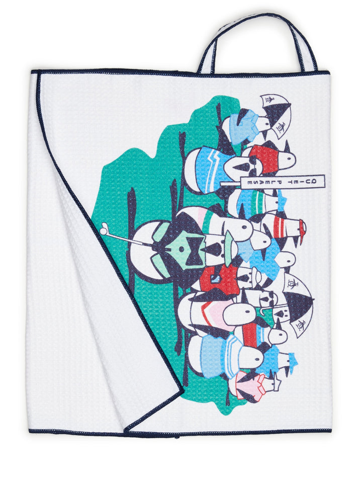 Waffle Pete Golf Towel