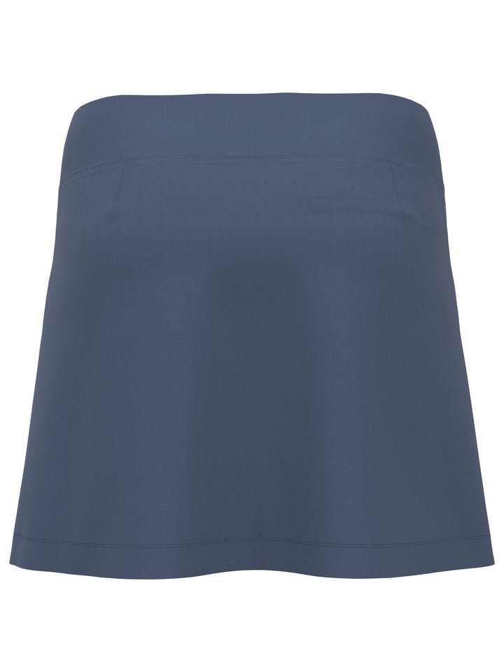 16" Tummy Control Solid Airflux Golf Skort (Vintage Indigo) 
