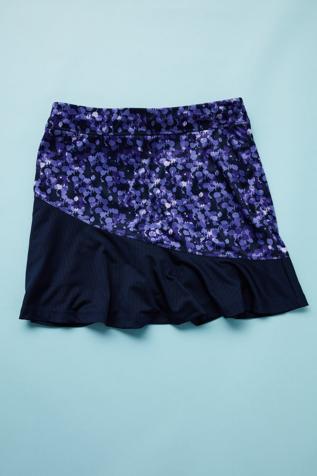 Women's Abstract Print Asymmetrical Golf Skort