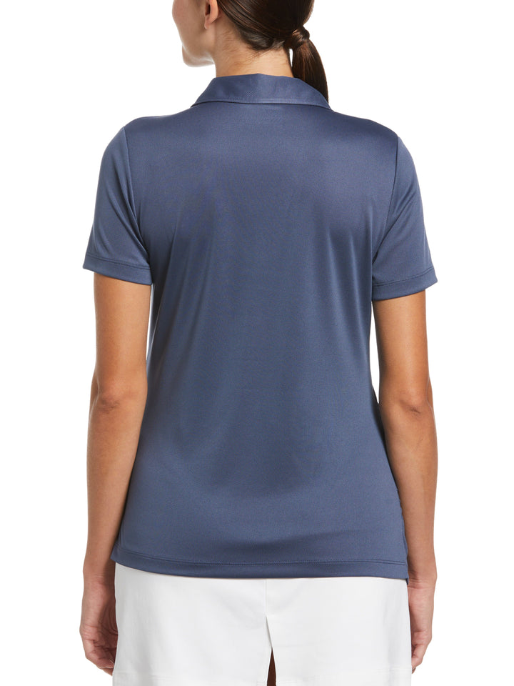 Airflux Solid Golf Polo (Vintage Indigo) 
