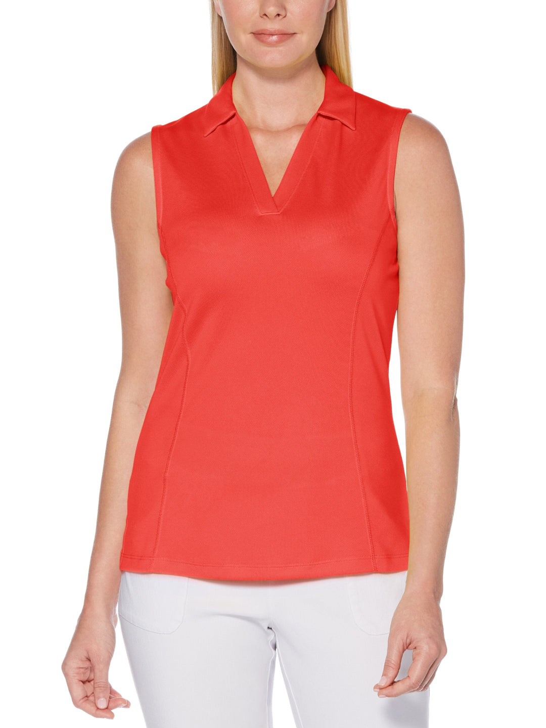 Women's AirFlux™ Solid Sleeveless Polo