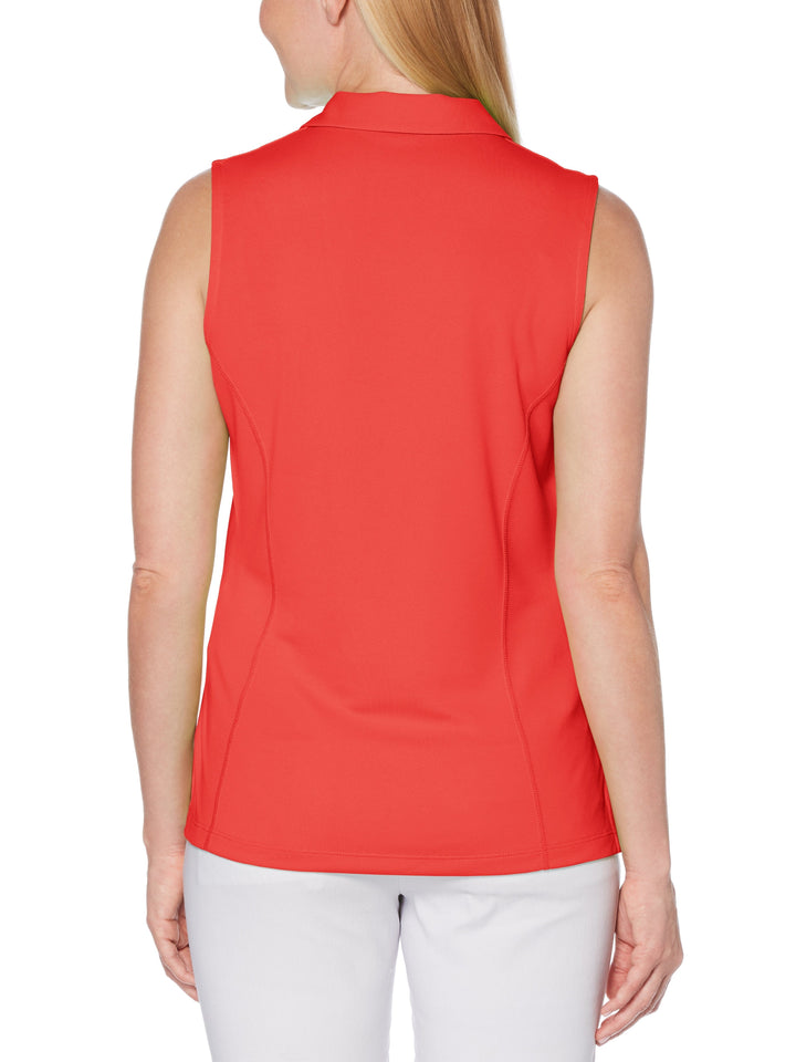 Women's AirFlux™ Solid Sleeveless Polo