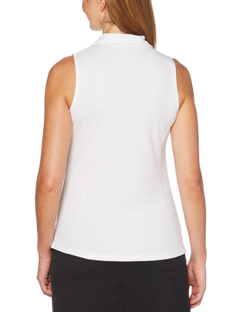 Women's AirFlux™ Solid Sleeveless Golf Polo