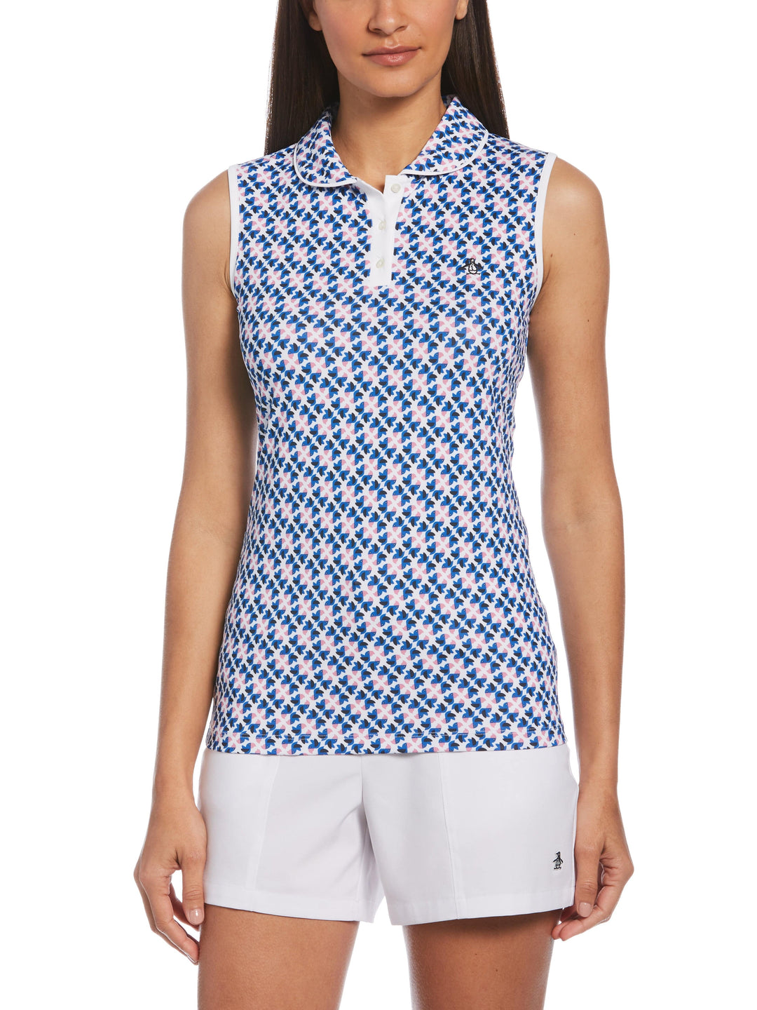 Women's Allover Parrot Short Sleeve Shirt