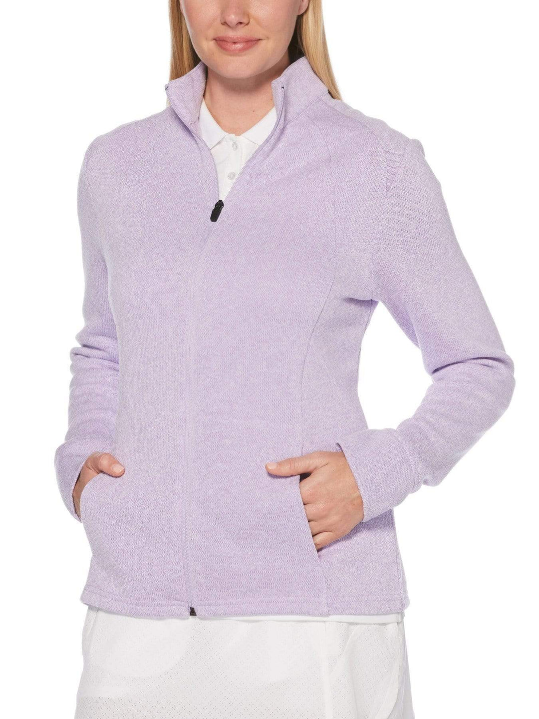 Women's Fleece Full-Zip Golf Jacket