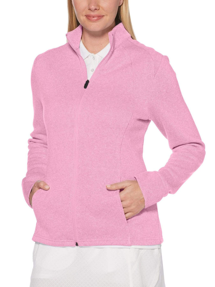 Women's Fleece Full-Zip Golf Jacket