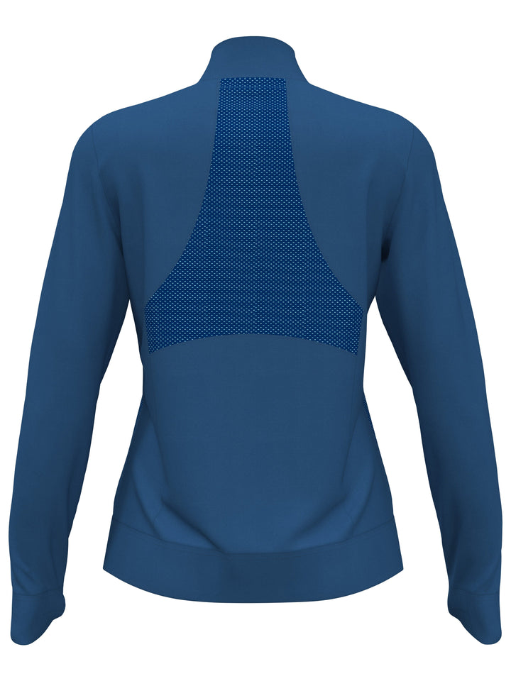 Full Zip Golf Sweater (Blue Sapphire) 