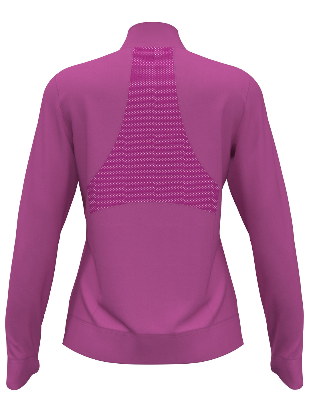 Full Zip Golf Sweater (Purple Orchid) 