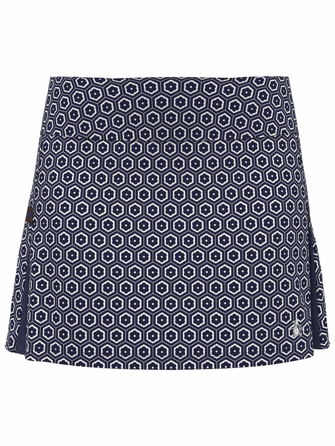 Womens Geo Printed Golf Skort (Astral Night) 