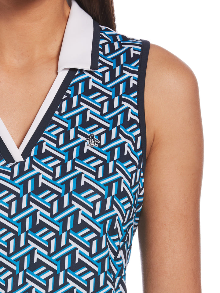 Women's Geo Printed Tank