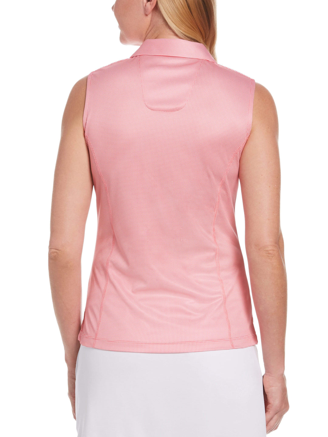 Women's Gingham Golf Polo