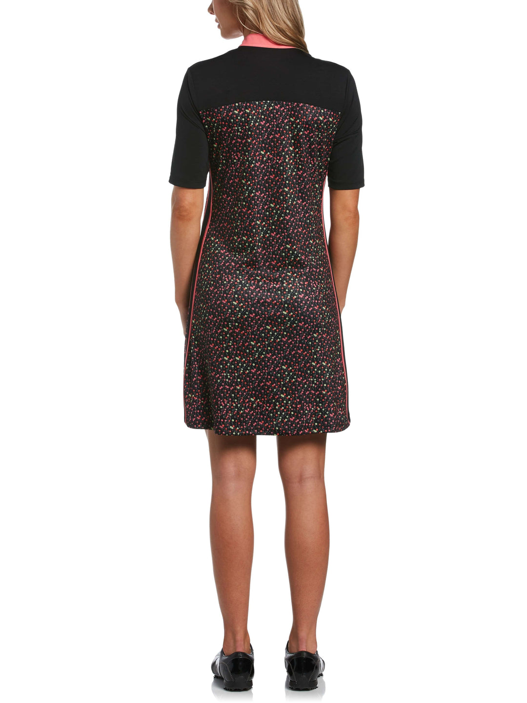 Women's Mini Funfetti Floral Print Golf Dress