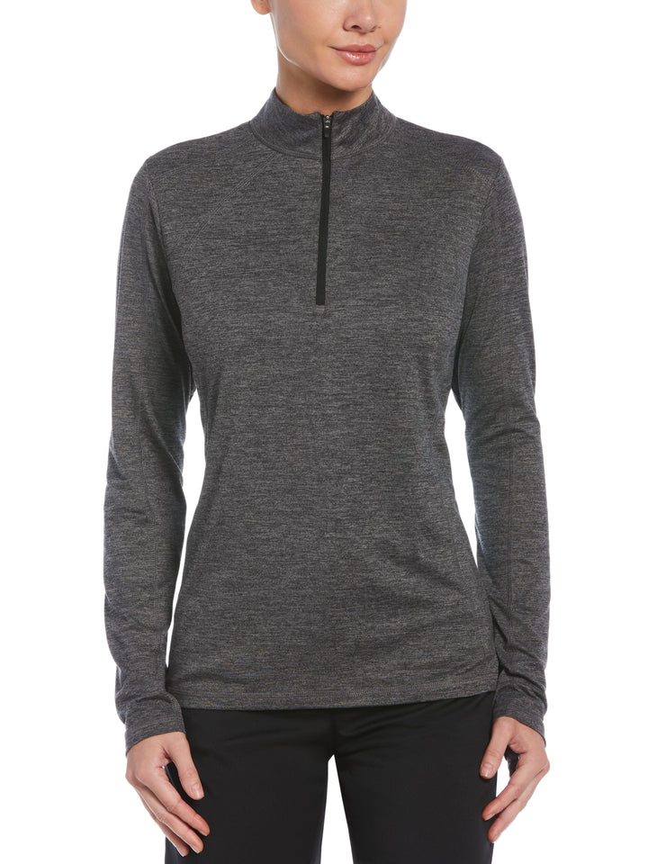 Women's Performance Stretch Brushed Heather Pullover