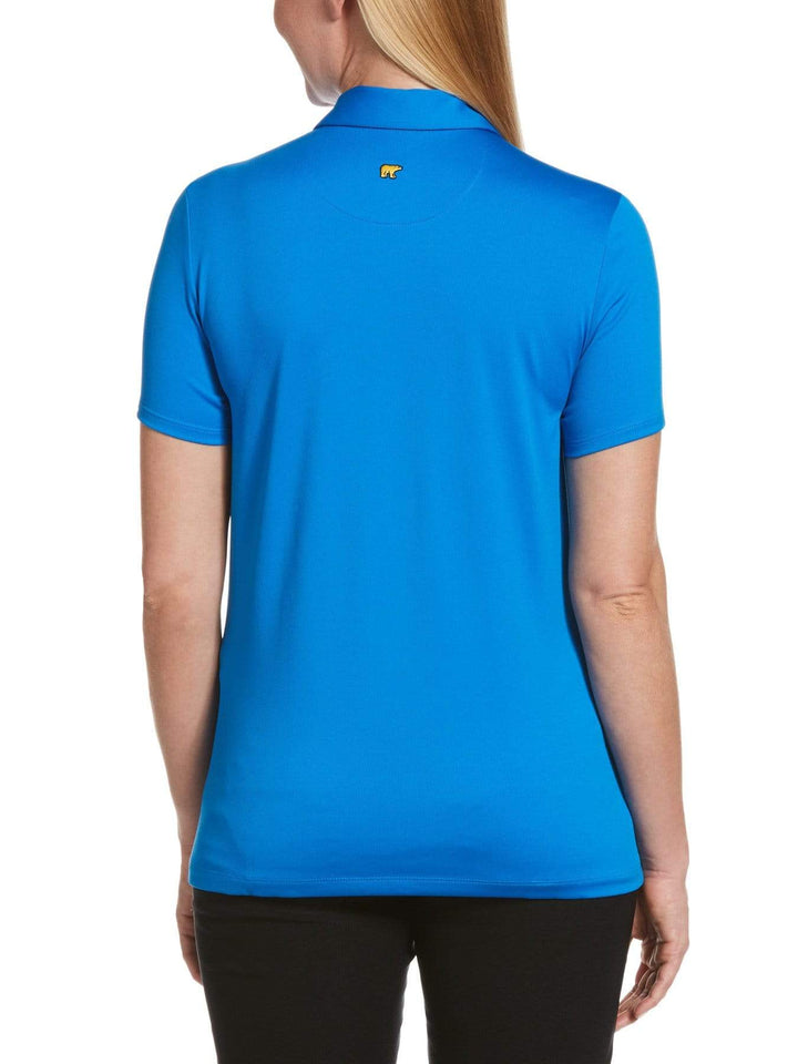 Women's Solid Textured Polo