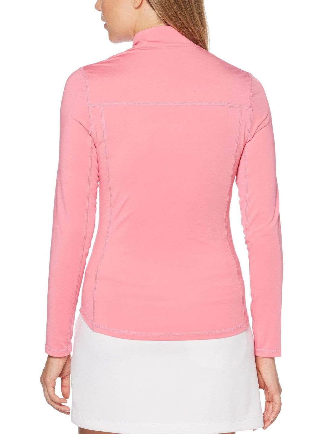 Women's Sun Protection Golf Shirt with Under Sleeve Mesh Panel