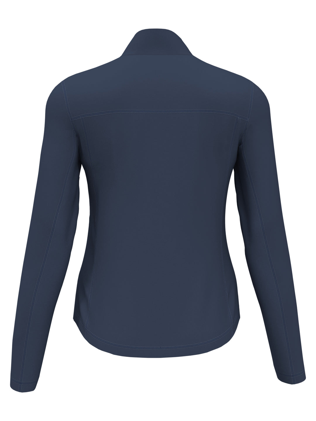 Sun Protection Golf Shirt with Under Sleeve Mesh Panel (Vintage Indigo) 