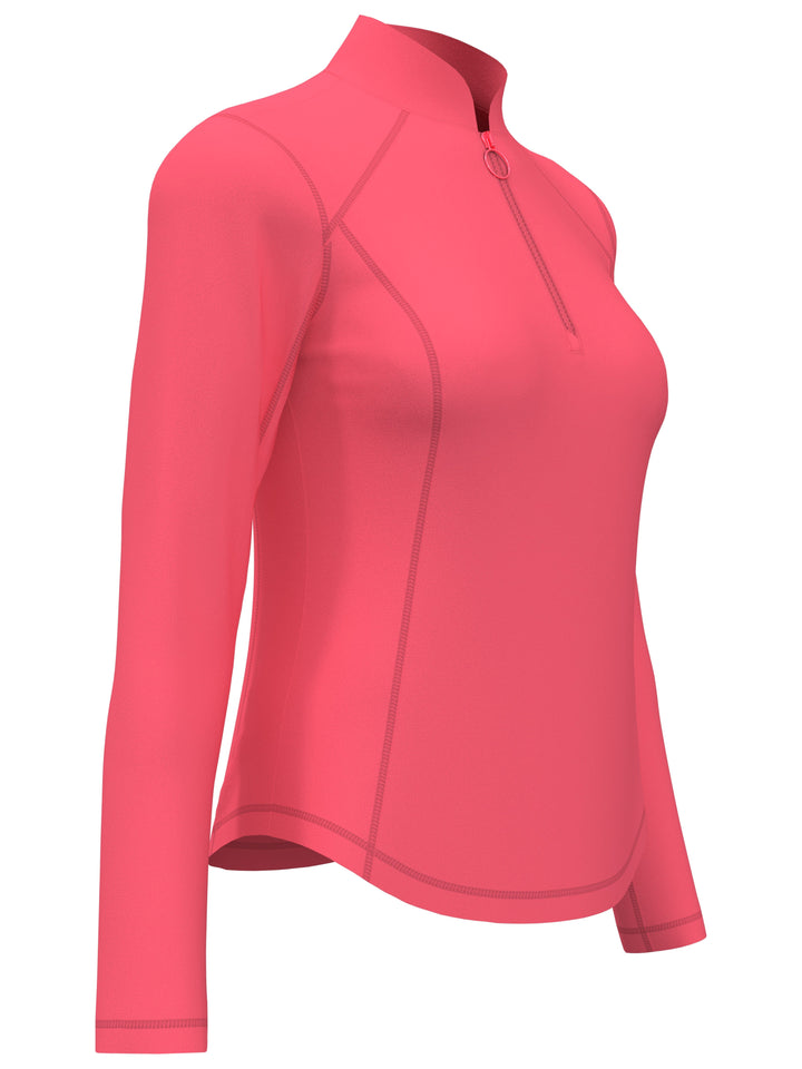 Sun Protection Golf Shirt with Under Sleeve Mesh Panel (Siesta) 