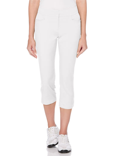 Women's Woven Capri Pant