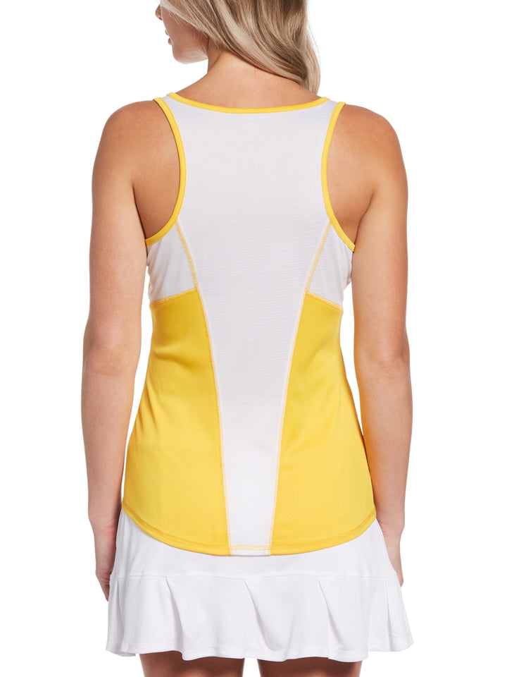 Women's Zip Front Tennis Tank Top